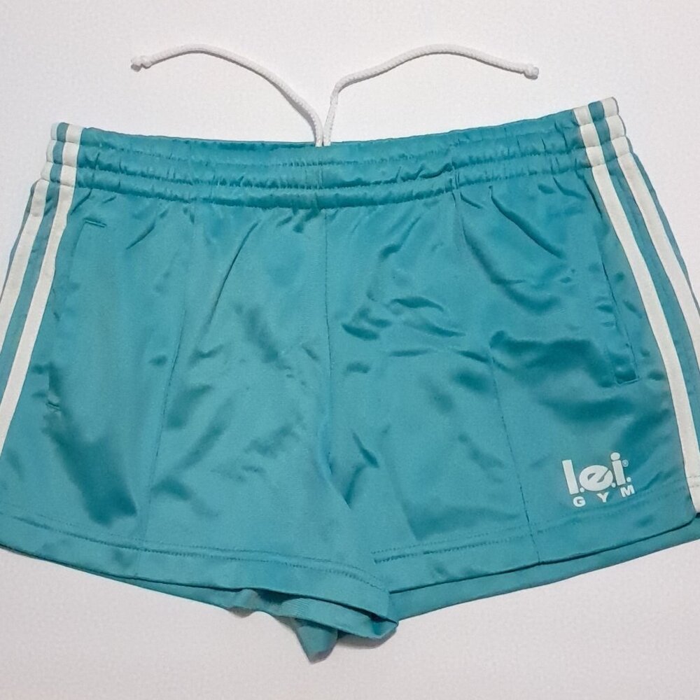 LEI GYM Drawstring Hot Mini Stretch Running Shorts with Pockets Size XL